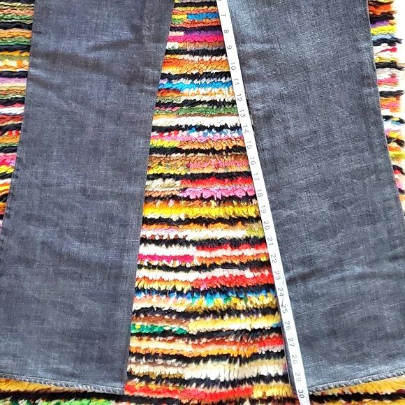 Just Cavalli Denim Jeans Faded Black Straight Leg Casual Women's US 27 Italy - Picture 11 of 12